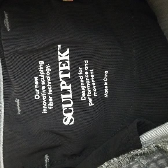 Athleta Sculptek Skinny Jeans Kenai Wash Grey 8P - Picture 6 of 8